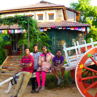 Bullock Cart Ride at Bangalore