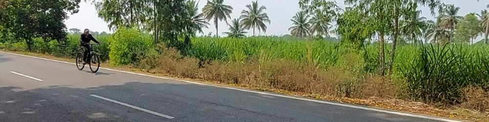 Cycling at Chukki Mane